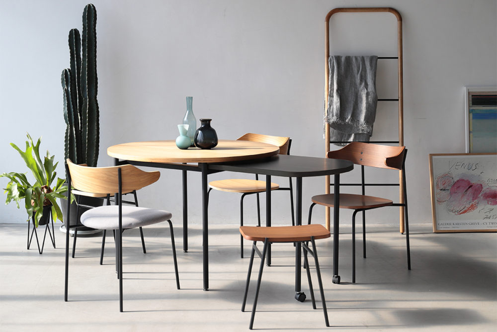 関家具 NOWHERE 多く LIKE HOME 伸縮式ダイニングテーブル 「カペル」 